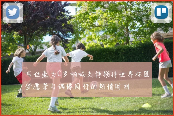 韦世豪为C罗呐喊支持期待世界杯圆梦愿景与偶像同行的热情时刻